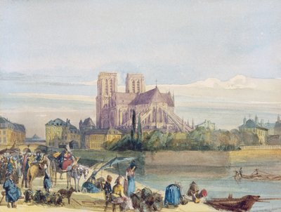 Notre Dame, Parijs door Thomas Shotter Boys